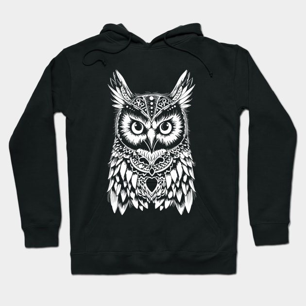 night owl Hoodie by anurak2516